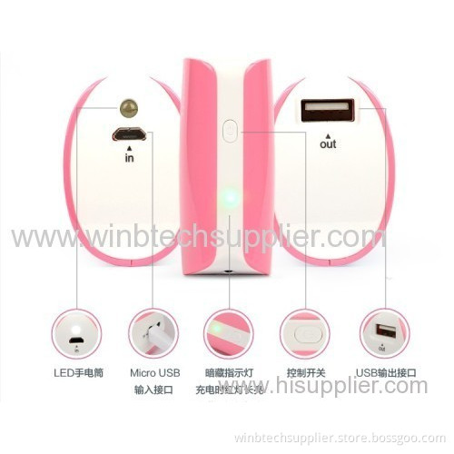 Famous Brand Mobile Power Bank 5000mah Power Bank Pisen Brand For Mobile Phone Charging And Lighting 